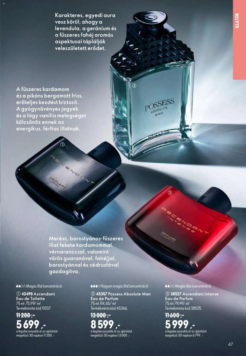 Oriflame Oriflame katalógus 2026/12 47 oldal