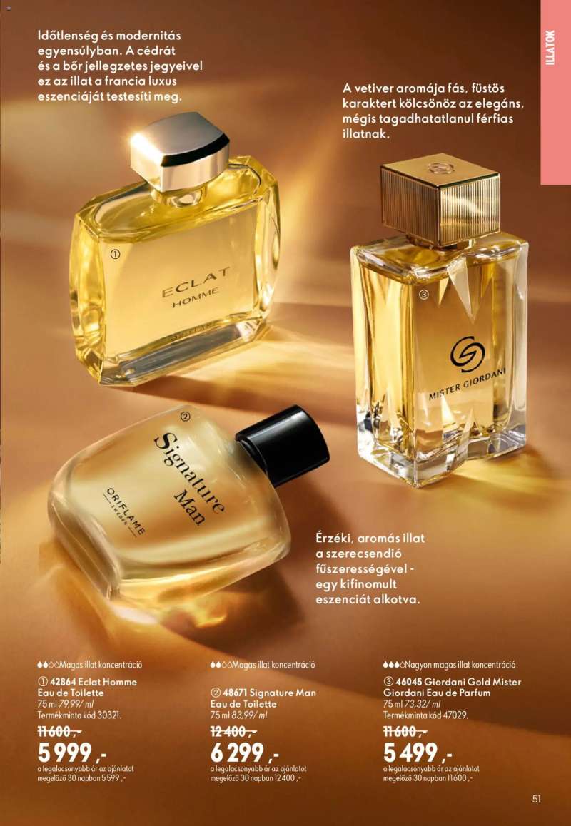 Oriflame Oriflame katalógus 2026/12 51 oldal
