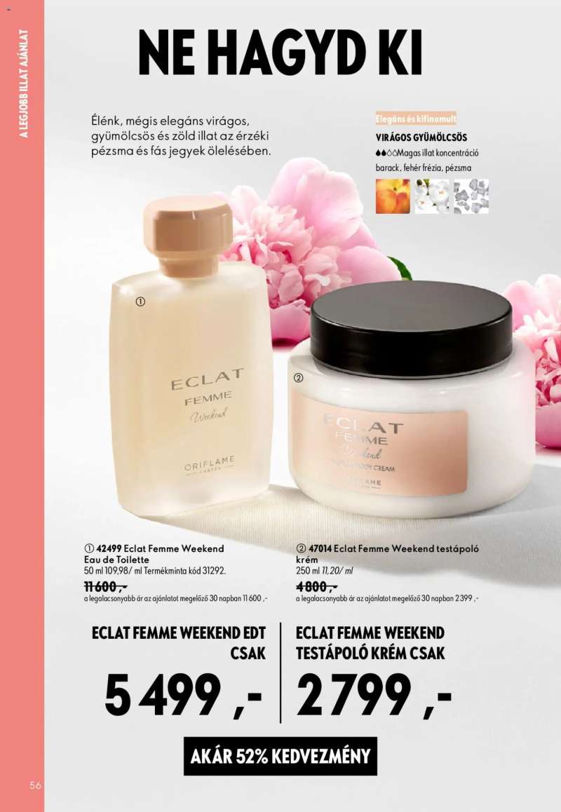 Oriflame Oriflame katalógus 2026/12 56 oldal