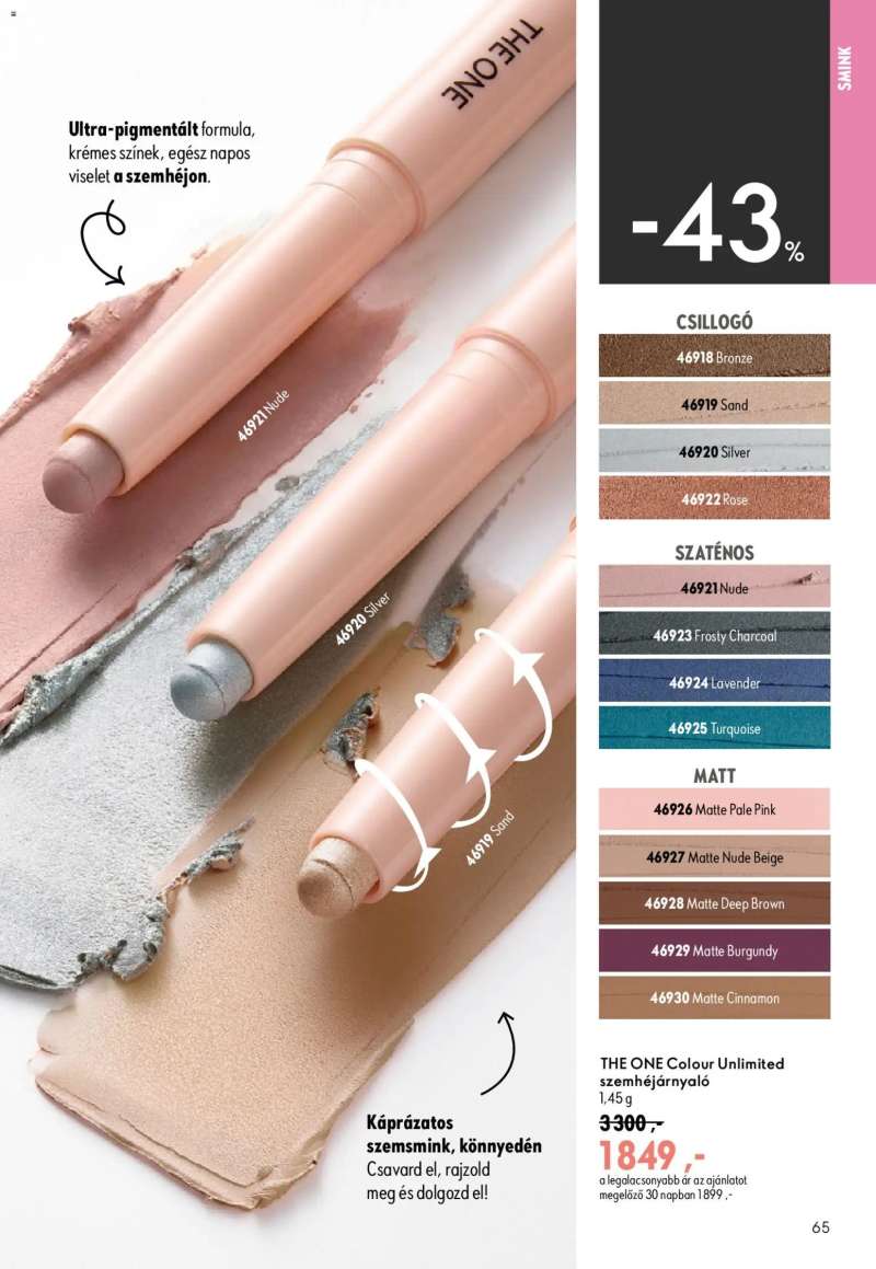 Oriflame Oriflame katalógus 2026/12 65 oldal