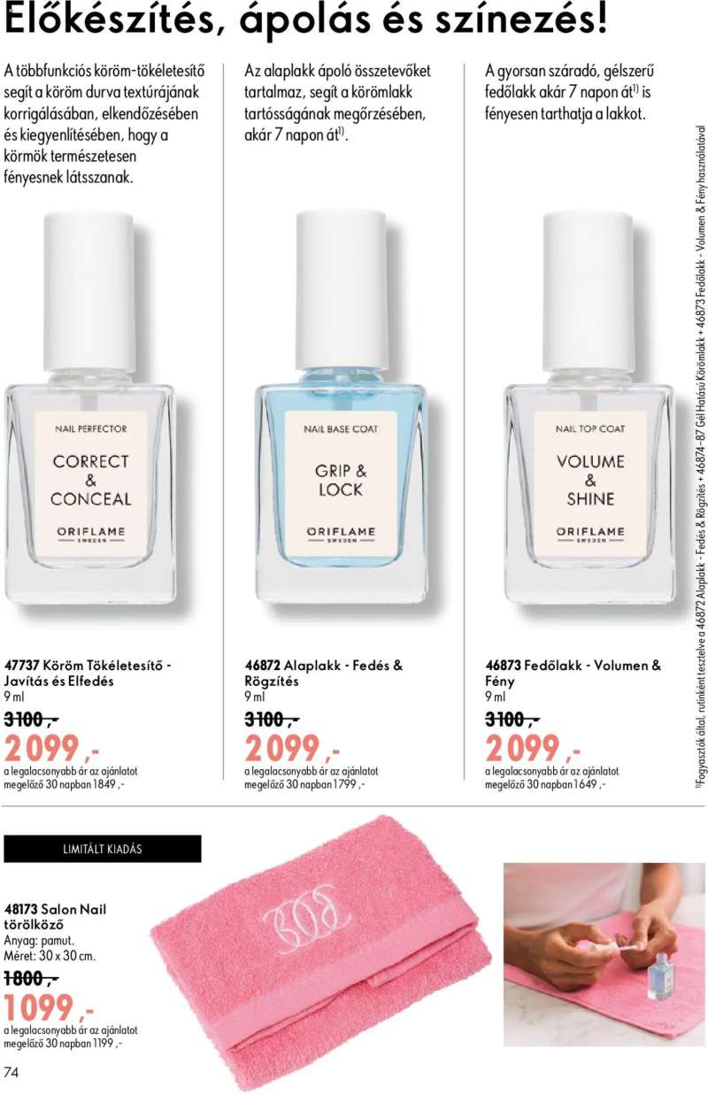 Oriflame Oriflame katalógus 2026/12 74 oldal