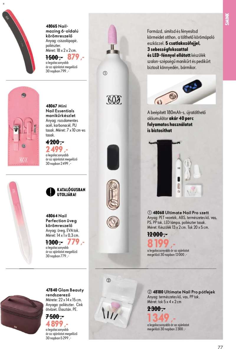 Oriflame Oriflame katalógus 2026/12 77 oldal