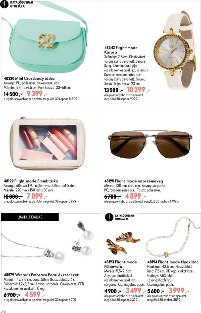Oriflame Oriflame katalógus 2026/12 78 oldal