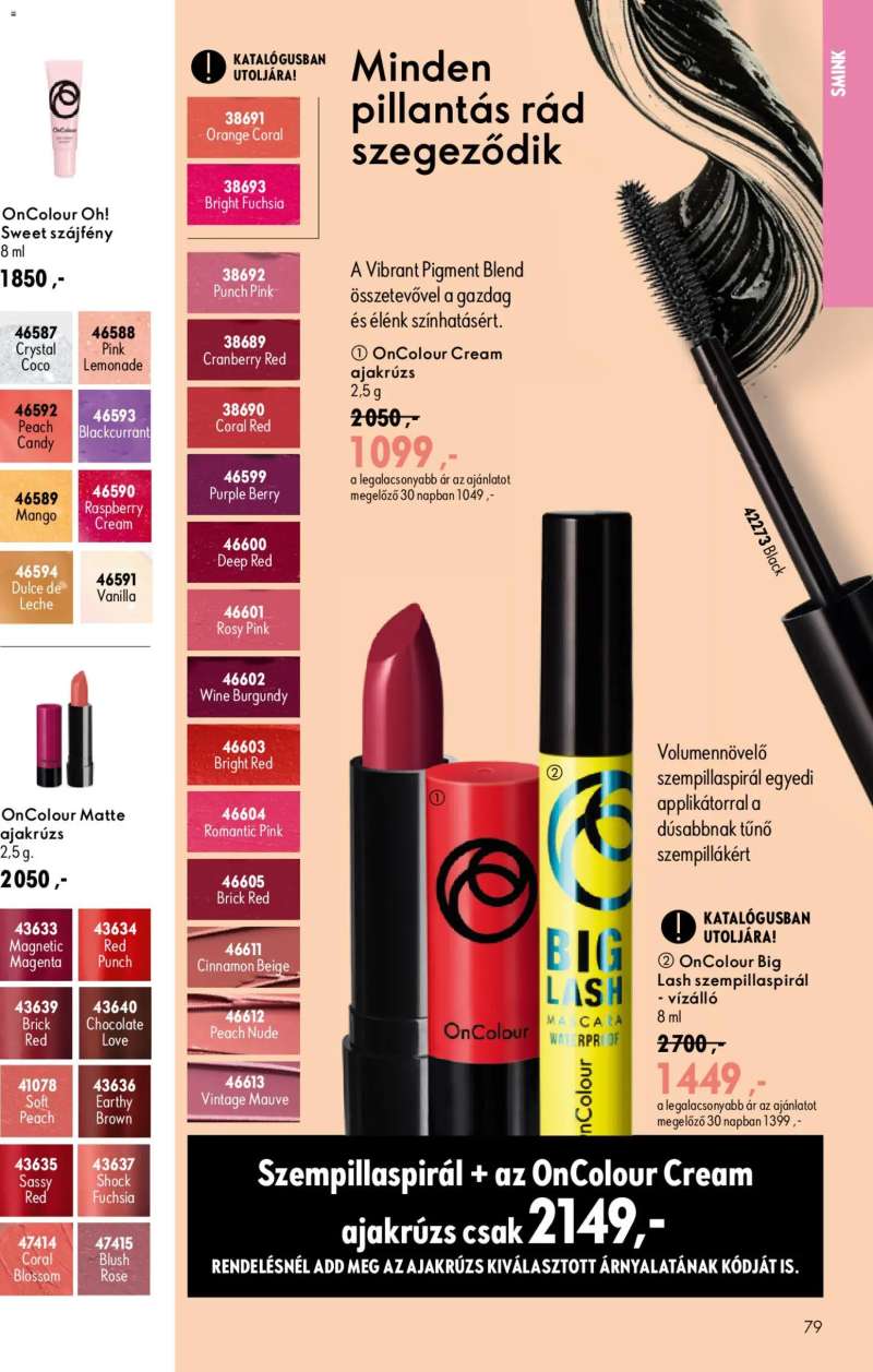 Oriflame Oriflame katalógus 2026/12 79 oldal