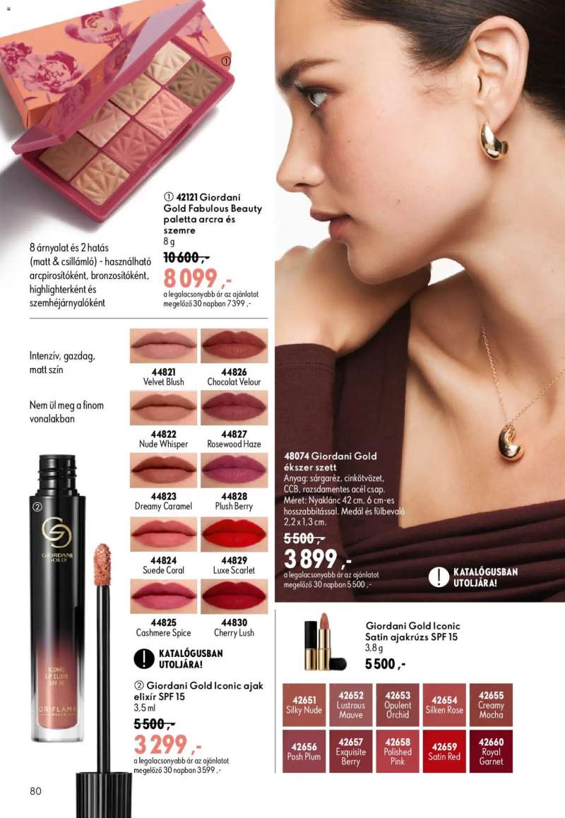 Oriflame Oriflame katalógus 2026/12 80 oldal