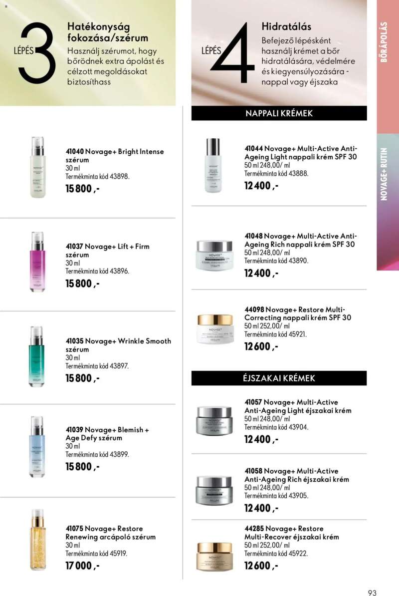 Oriflame Oriflame katalógus 2026/12 93 oldal