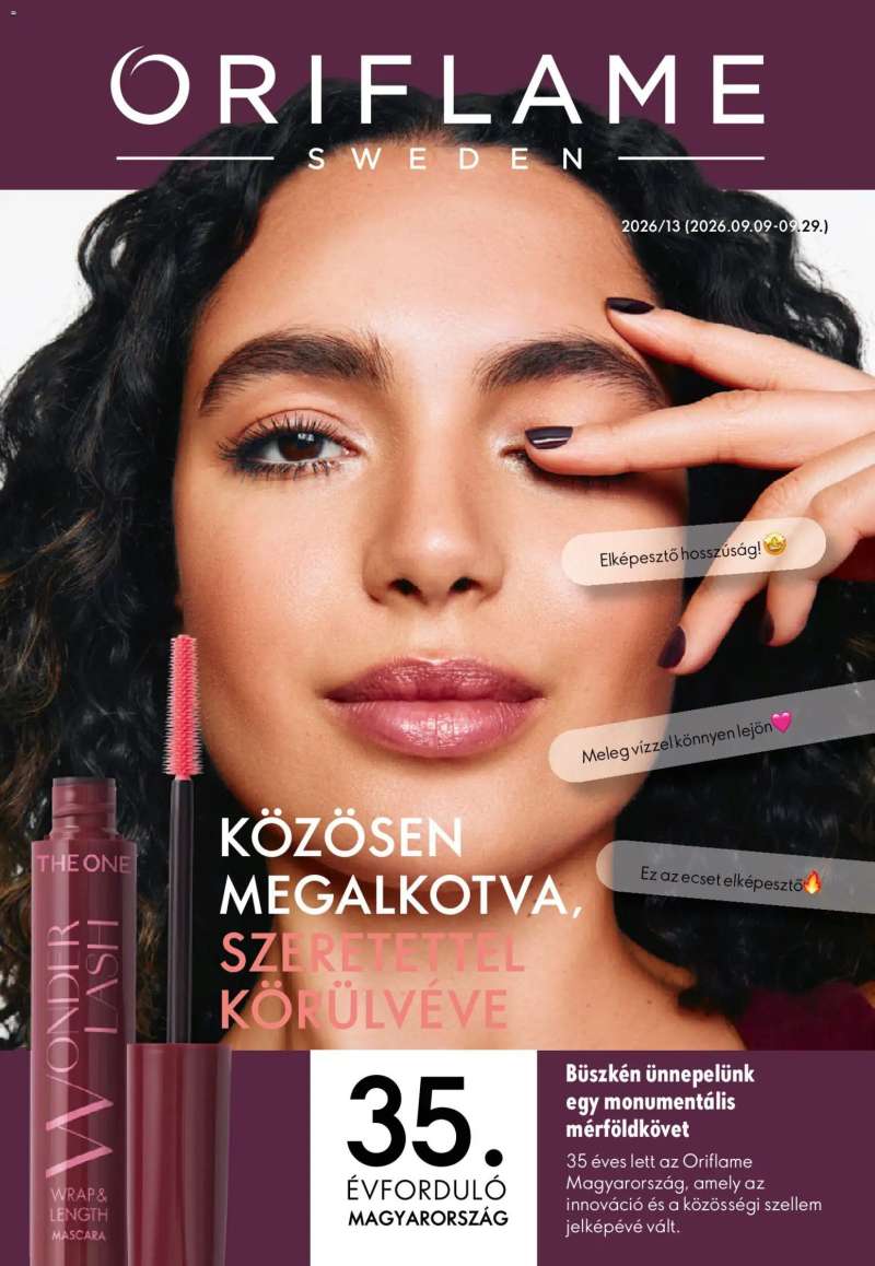 Oriflame Oriflame katalógus 2026/13 1 oldal