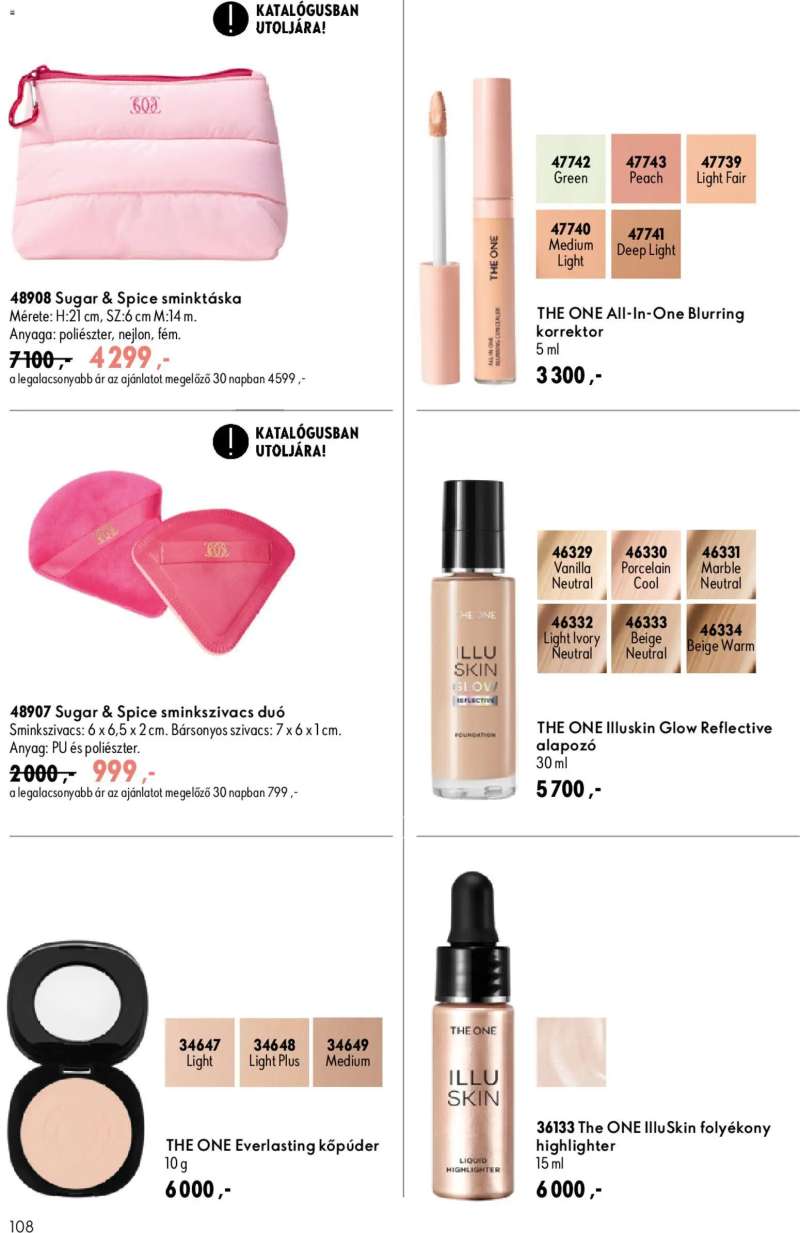 Oriflame Oriflame katalógus 2026/13 108 oldal