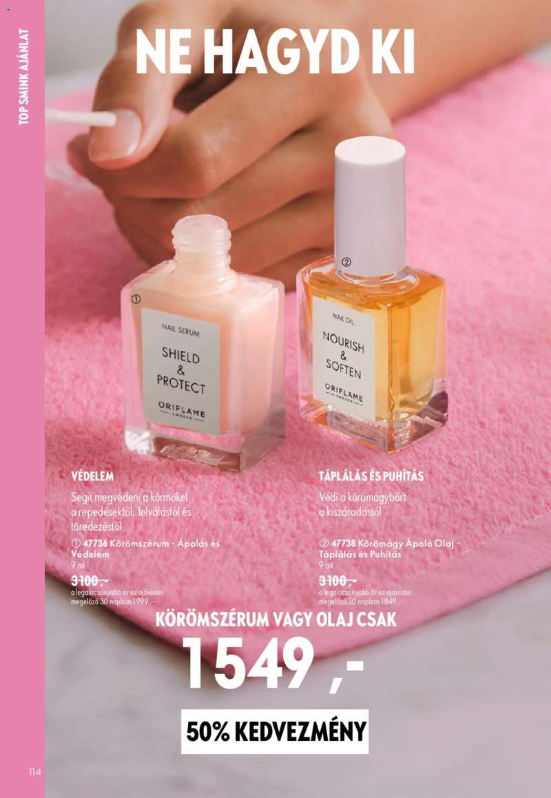 Oriflame Oriflame katalógus 2026/13 114 oldal