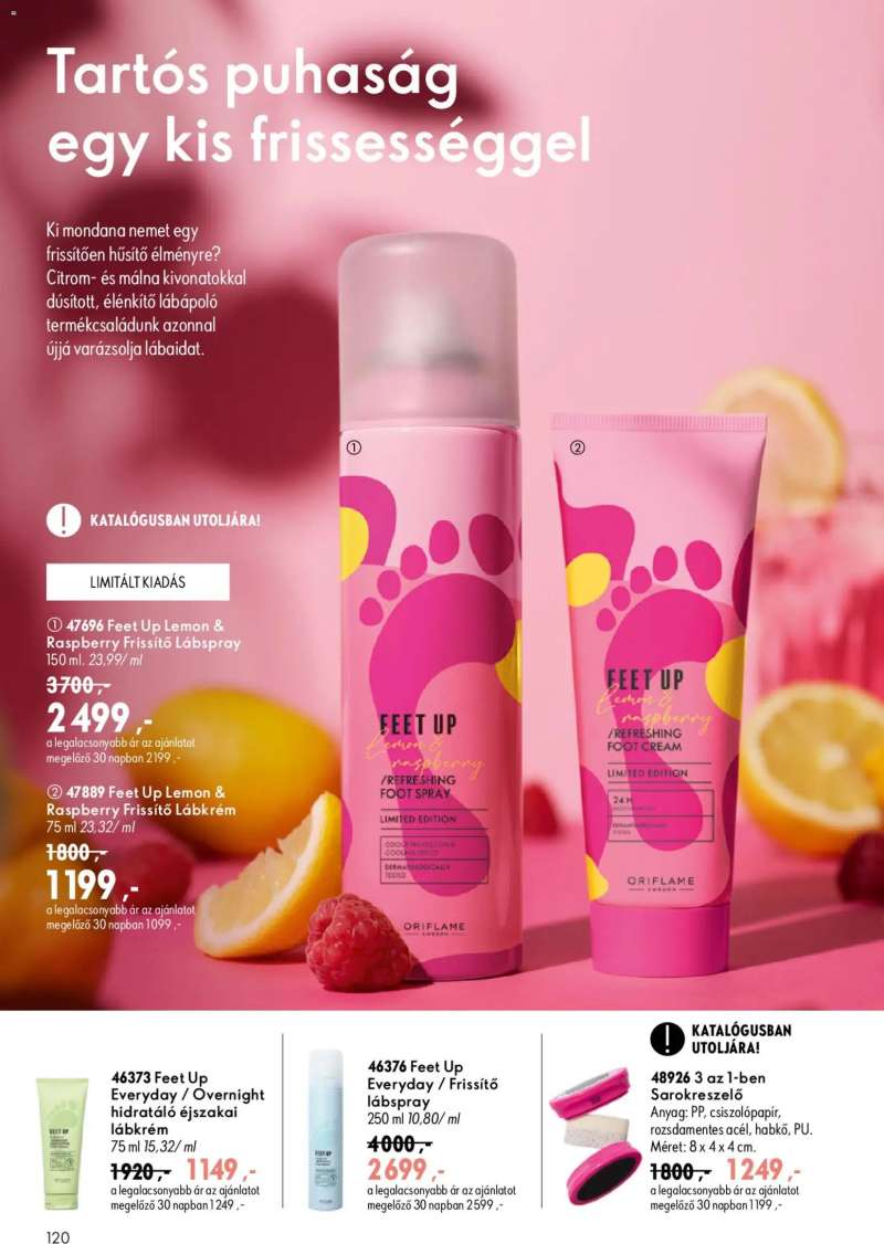 Oriflame Oriflame katalógus 2026/13 120 oldal