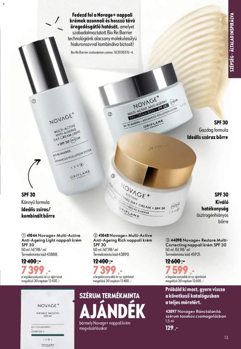 Oriflame Oriflame katalógus 2026/13 13 oldal