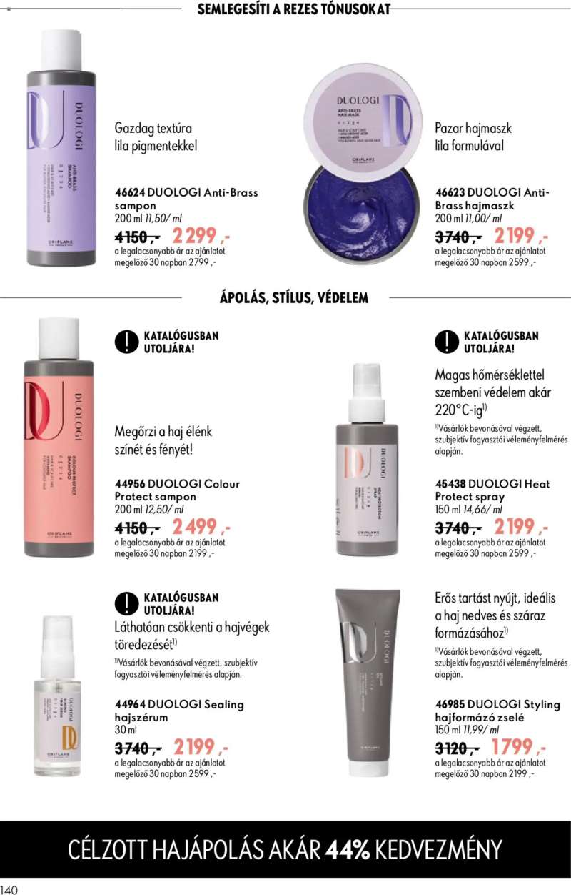 Oriflame Oriflame katalógus 2026/13 140 oldal