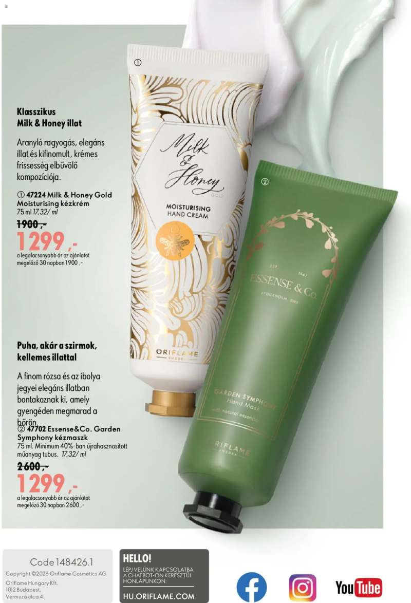 Oriflame Oriflame katalógus 2026/13 147 oldal
