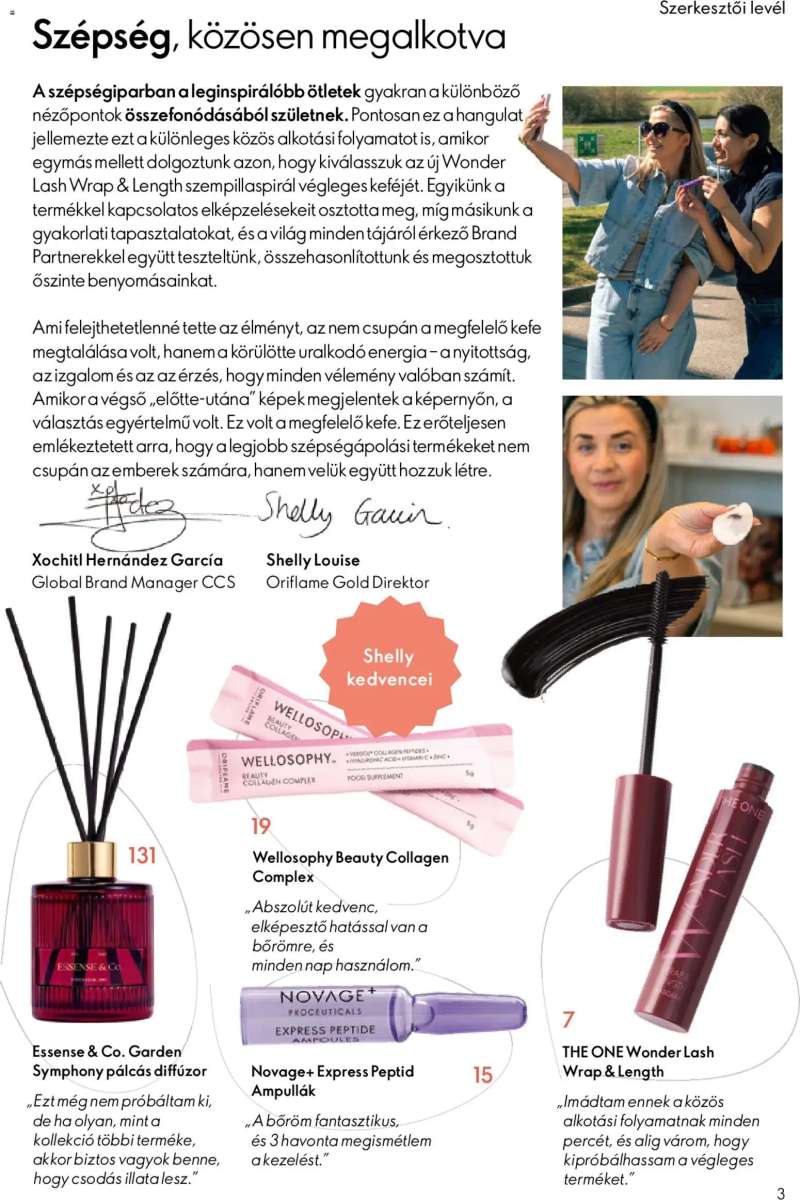 Oriflame Oriflame katalógus 2026/13 3 oldal