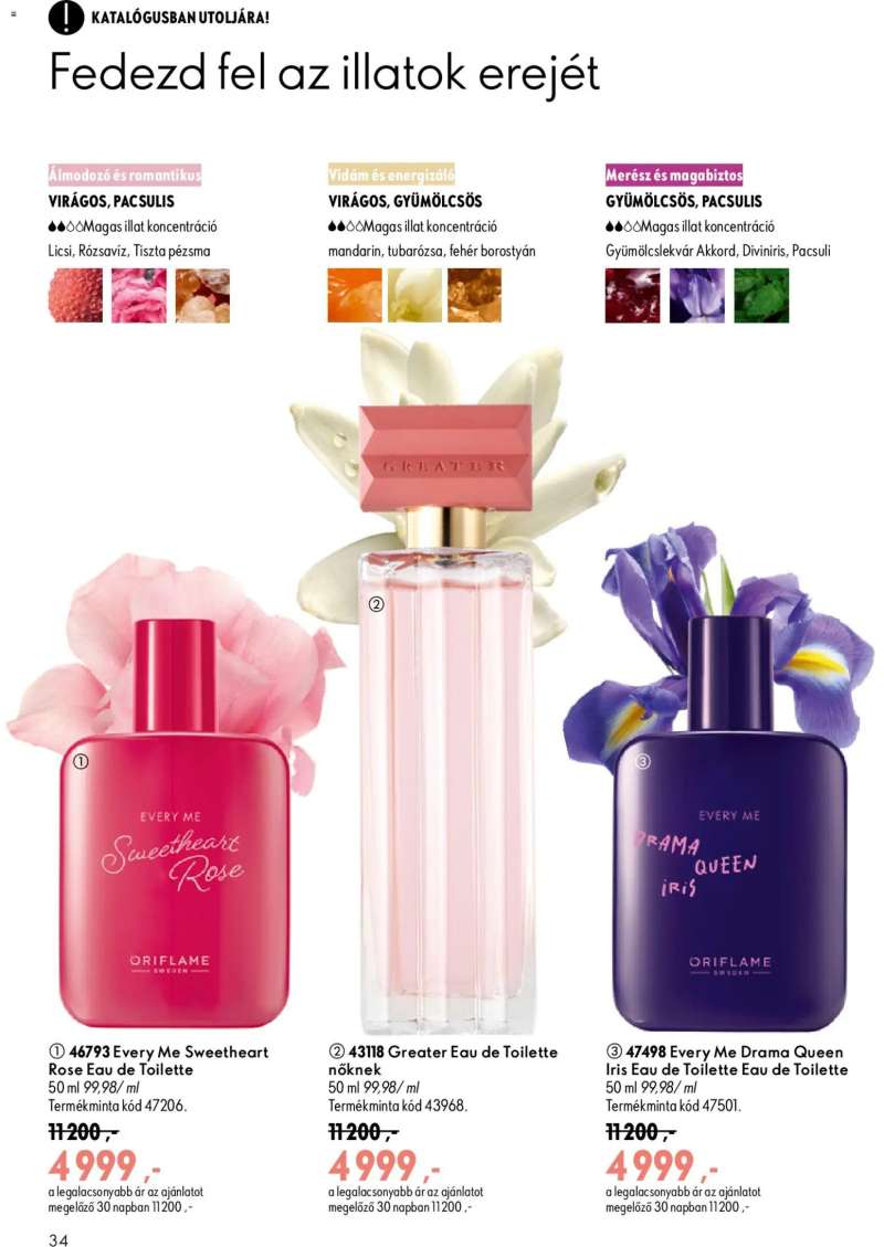 Oriflame Oriflame katalógus 2026/13 34 oldal