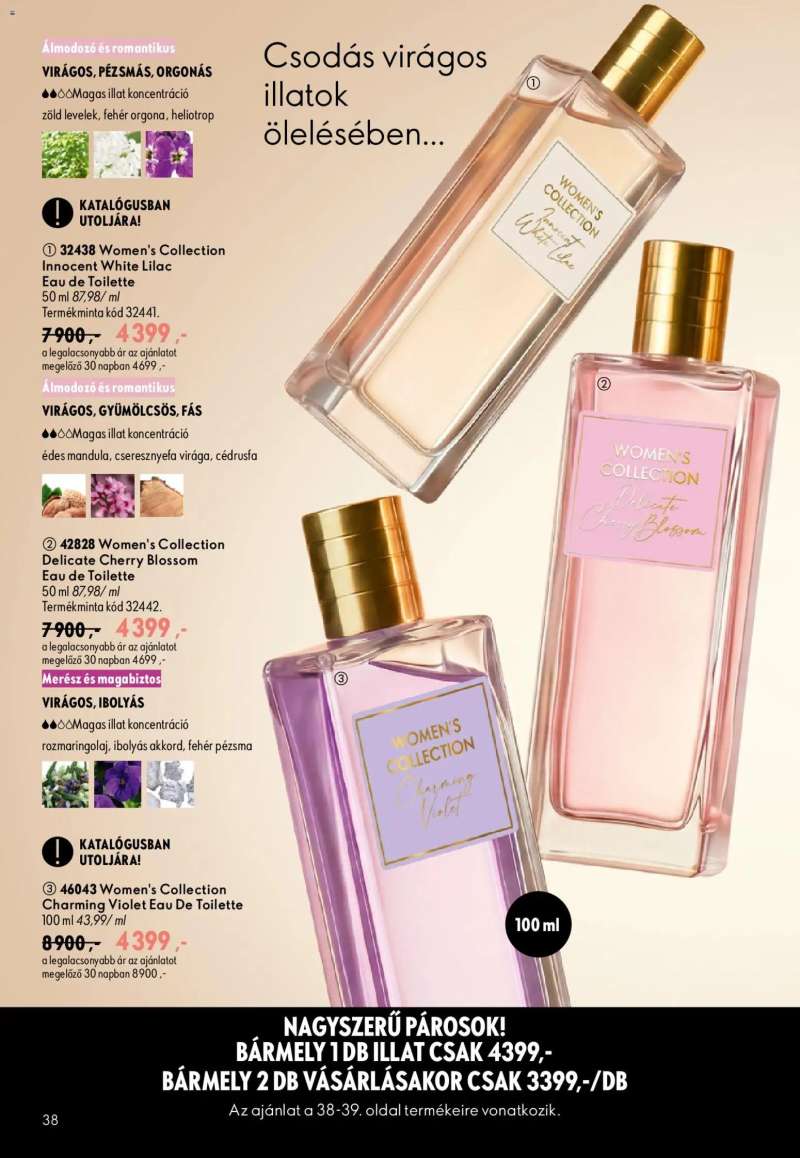 Oriflame Oriflame katalógus 2026/13 38 oldal