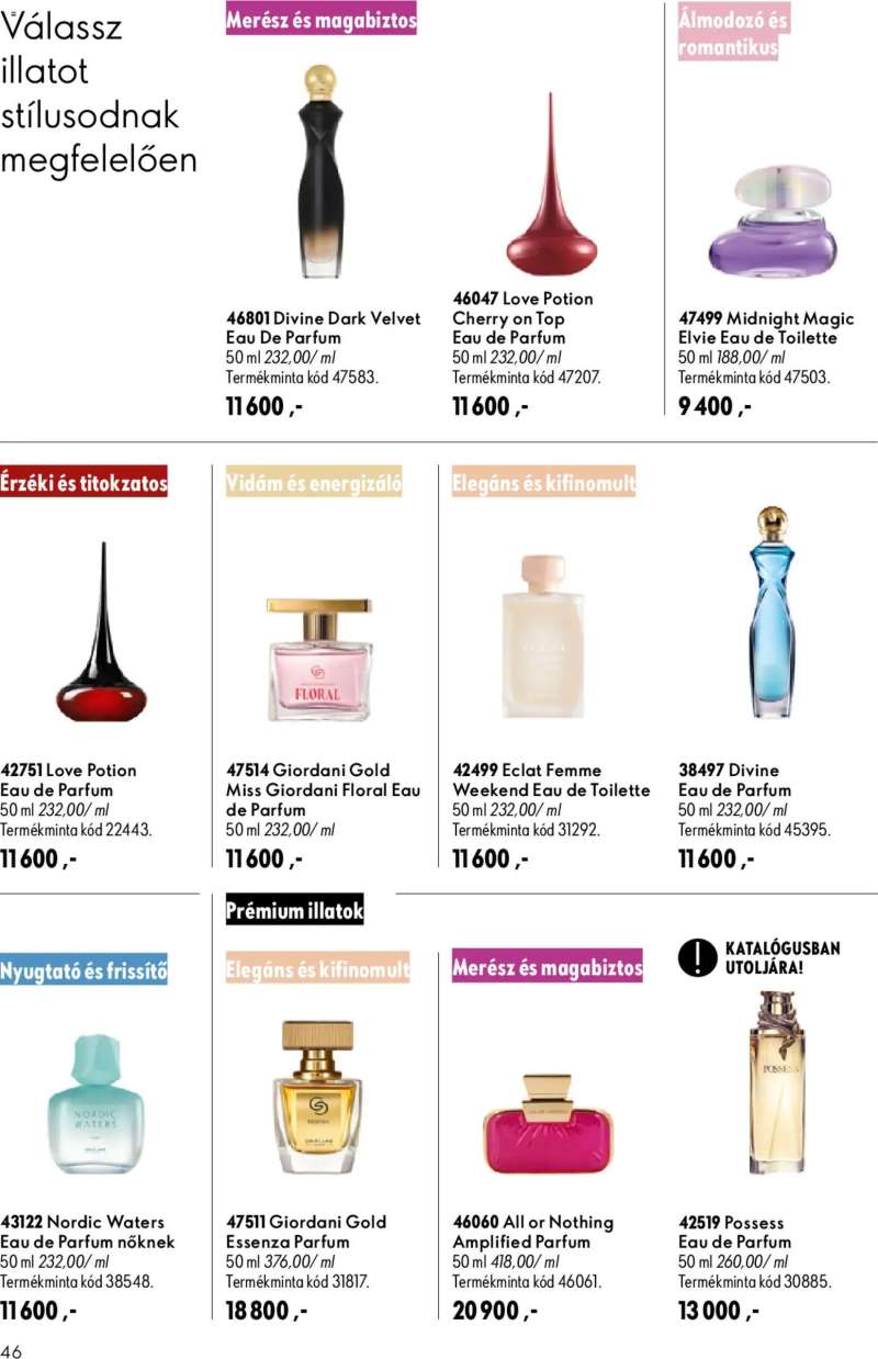 Oriflame Oriflame katalógus 2026/13 46 oldal