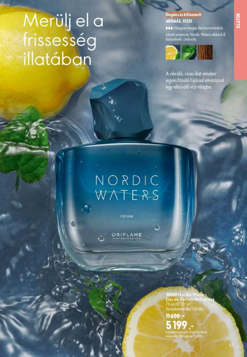 Oriflame Oriflame katalógus 2026/13 57 oldal