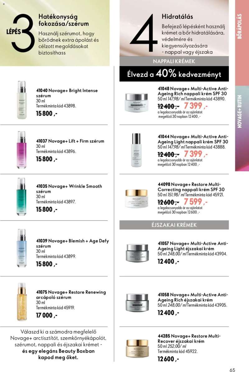 Oriflame Oriflame katalógus 2026/13 65 oldal