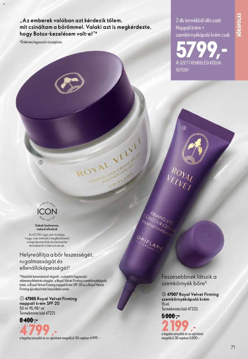 Oriflame Oriflame katalógus 2026/13 71 oldal