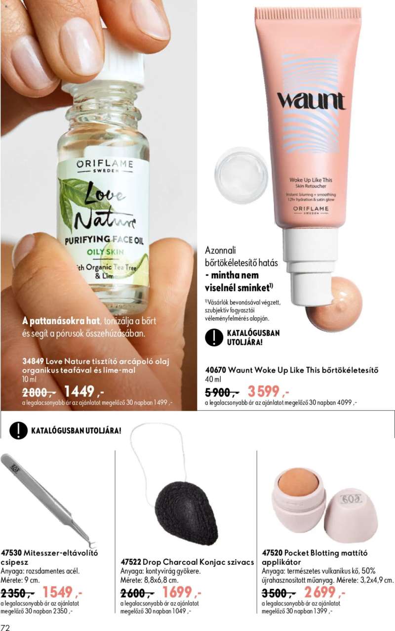 Oriflame Oriflame katalógus 2026/13 72 oldal