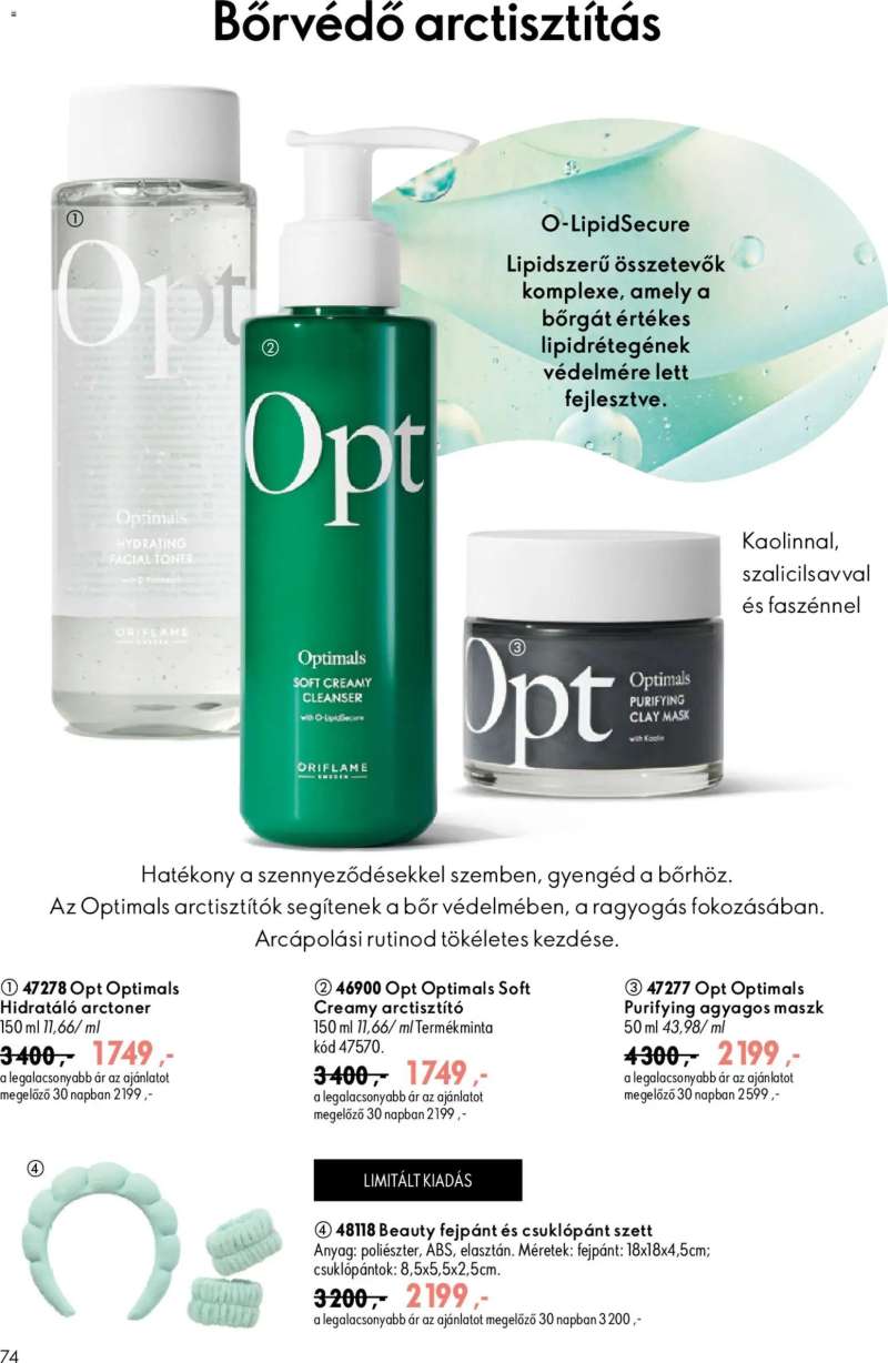 Oriflame Oriflame katalógus 2026/13 74 oldal