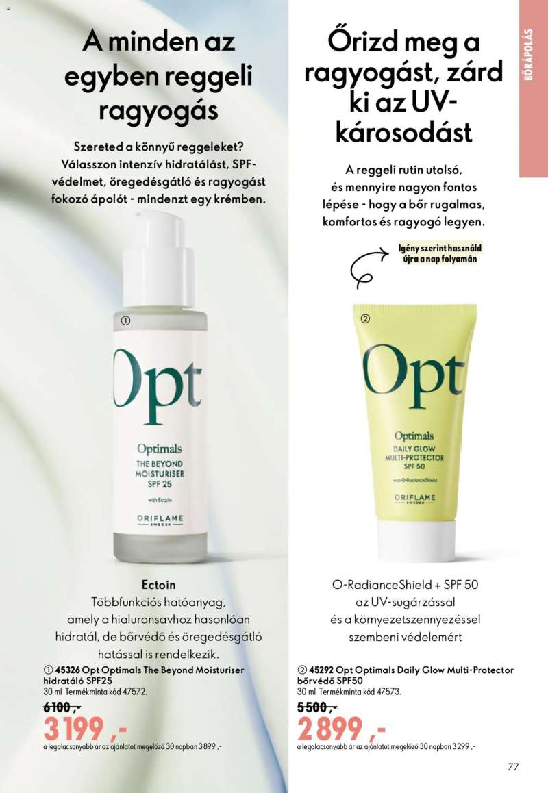 Oriflame Oriflame katalógus 2026/13 77 oldal