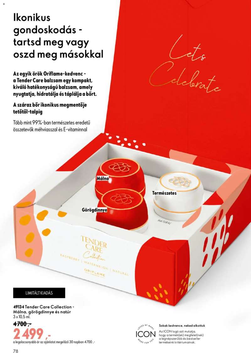 Oriflame Oriflame katalógus 2026/13 78 oldal
