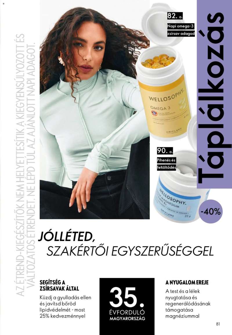 Oriflame Oriflame katalógus 2026/13 81 oldal