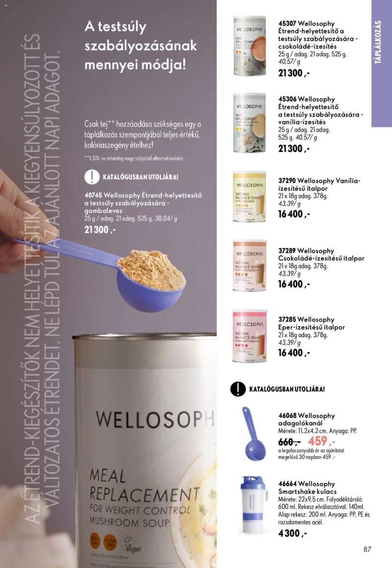 Oriflame Oriflame katalógus 2026/13 87 oldal