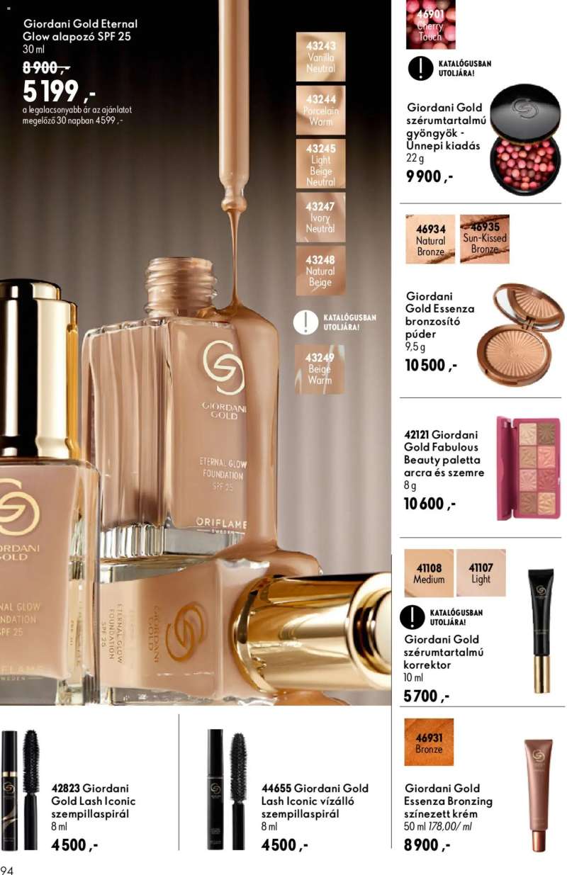 Oriflame Oriflame katalógus 2026/13 94 oldal