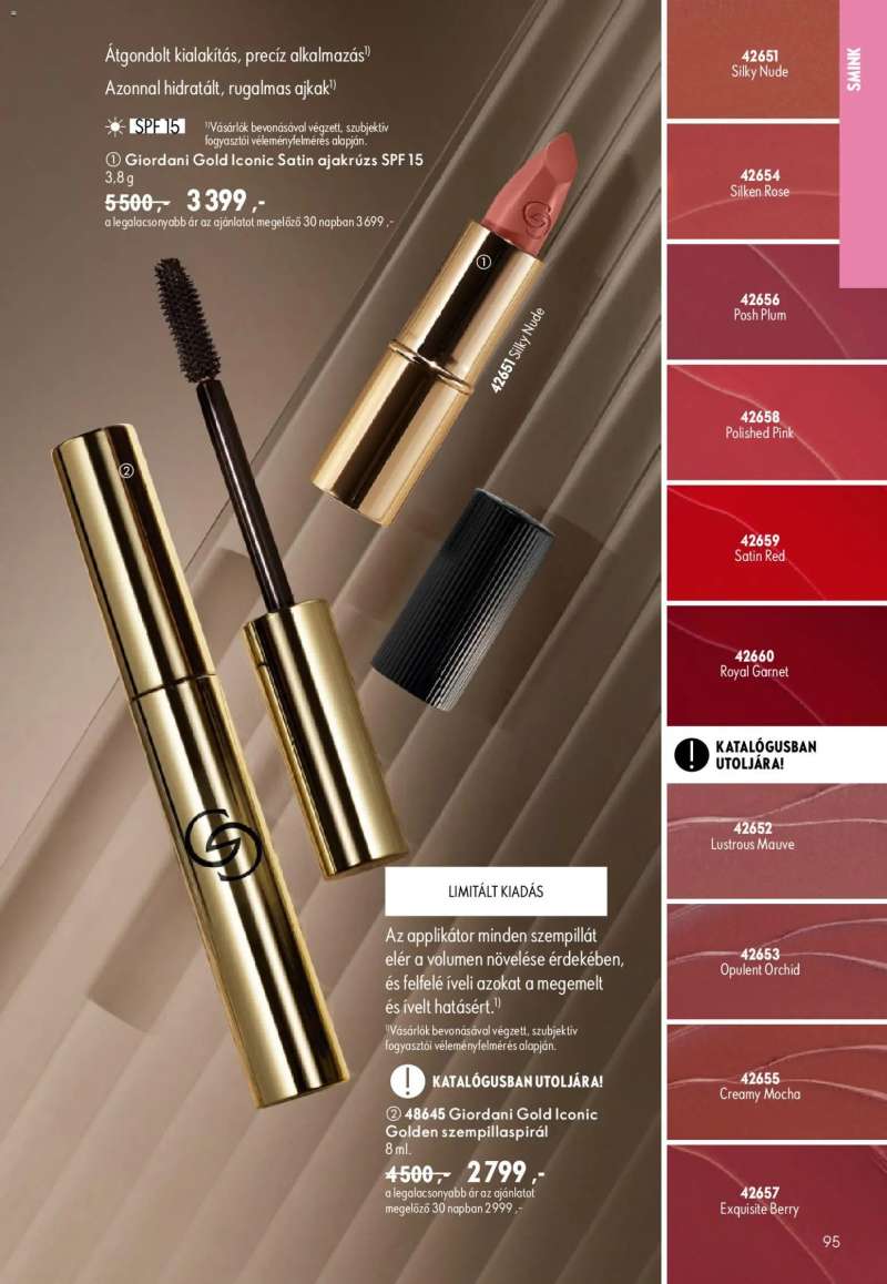 Oriflame Oriflame katalógus 2026/13 95 oldal