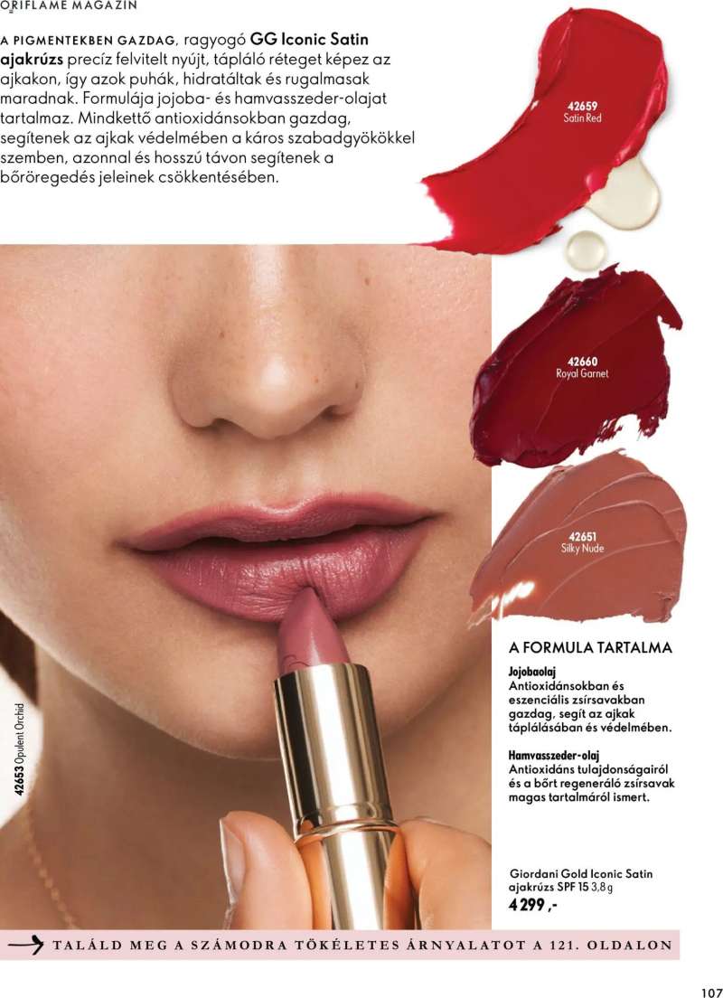 Oriflame Oriflame katalógus 2026/14 107 oldal