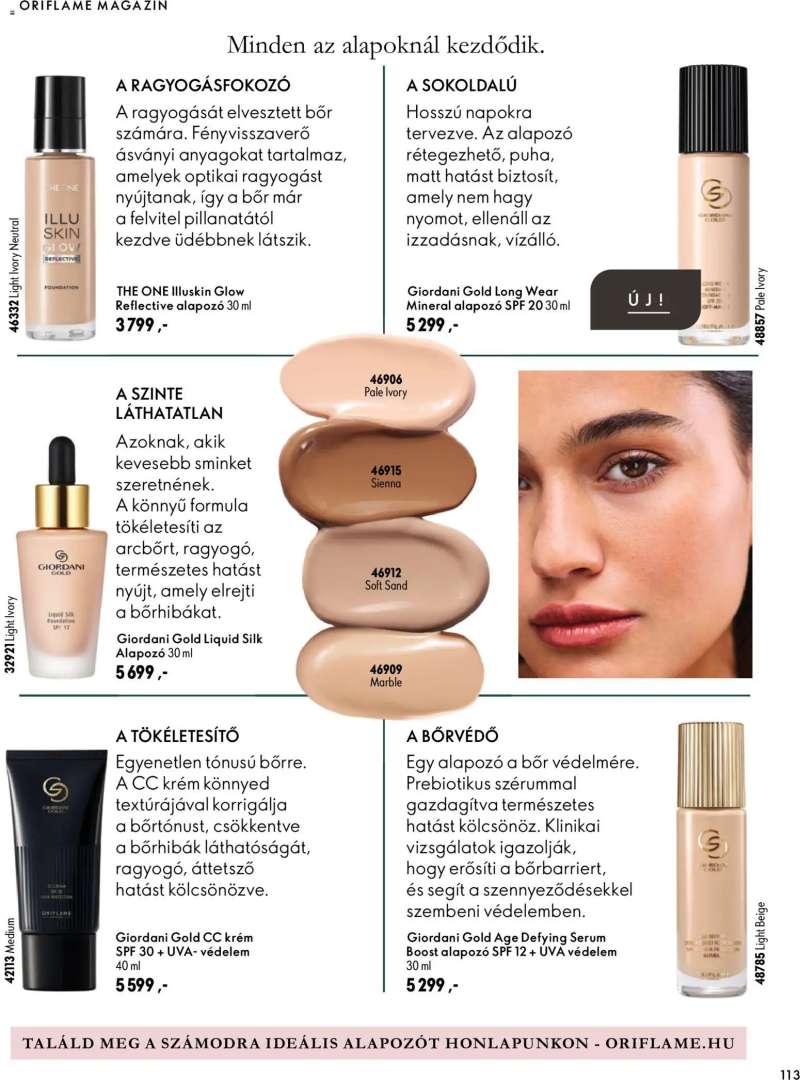 Oriflame Oriflame katalógus 2026/14 113 oldal