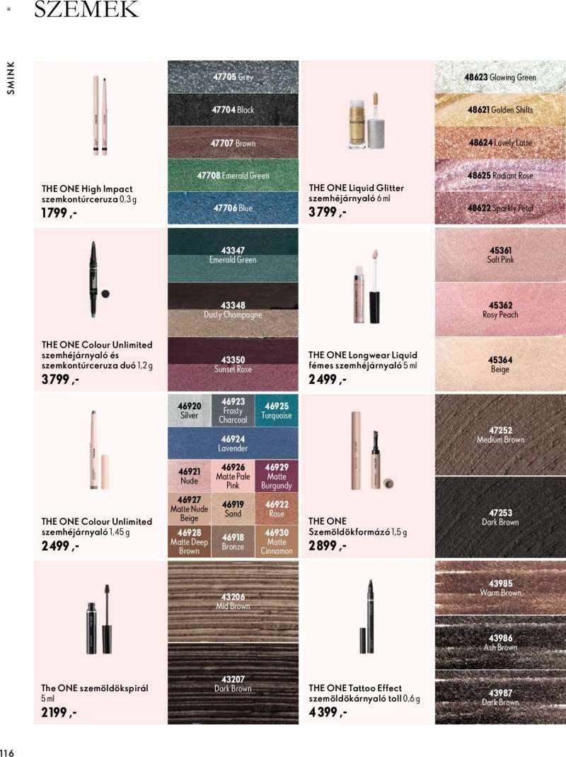 Oriflame Oriflame katalógus 2026/14 116 oldal