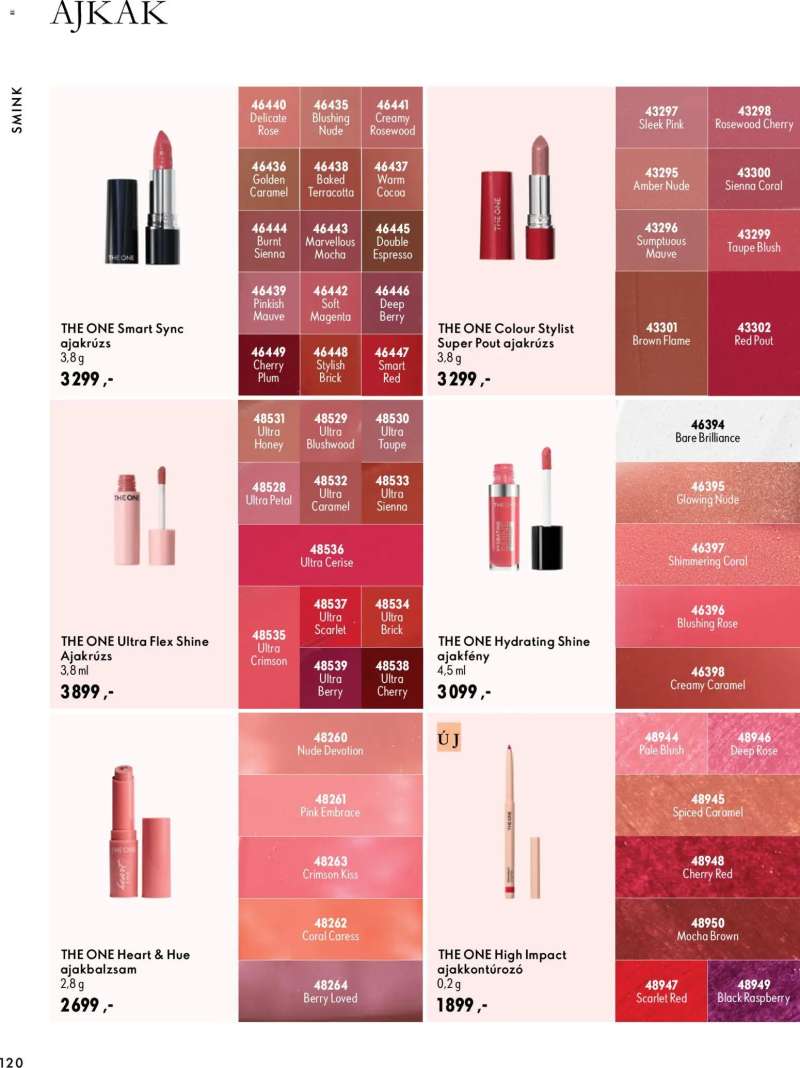 Oriflame Oriflame katalógus 2026/14 120 oldal