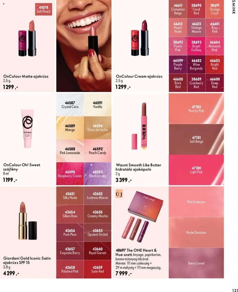 Oriflame Oriflame katalógus 2026/14 121 oldal
