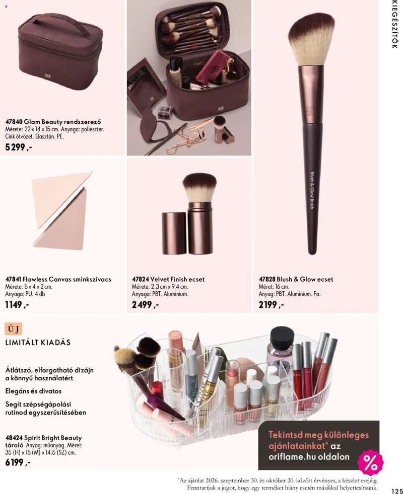 Oriflame Oriflame katalógus 2026/14 125 oldal