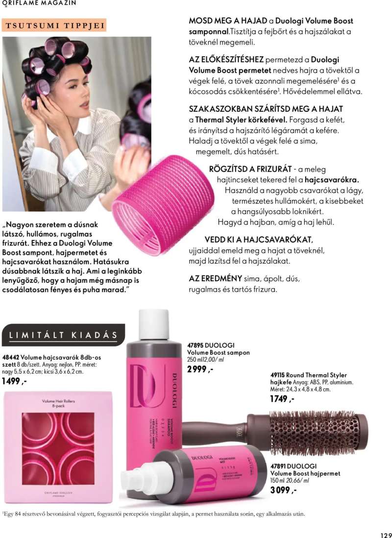 Oriflame Oriflame katalógus 2026/14 129 oldal