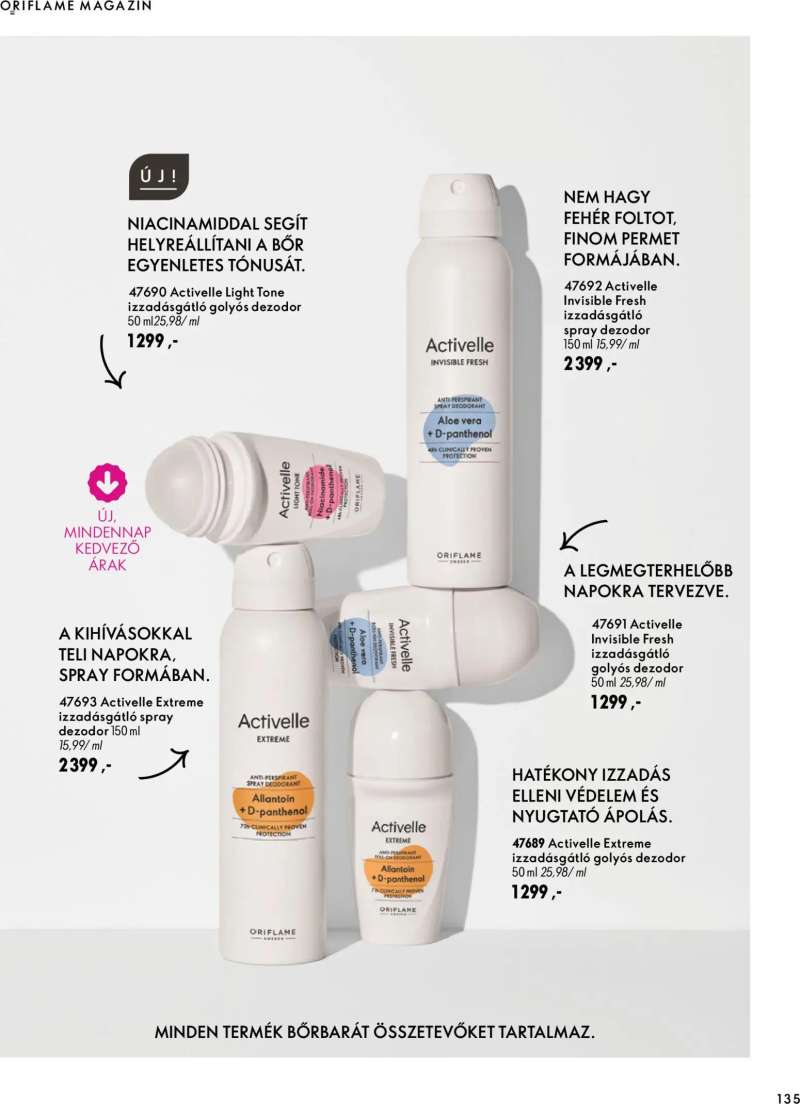 Oriflame Oriflame katalógus 2026/14 135 oldal