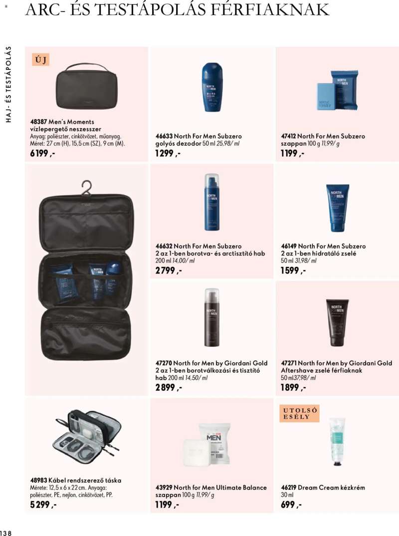 Oriflame Oriflame katalógus 2026/14 138 oldal