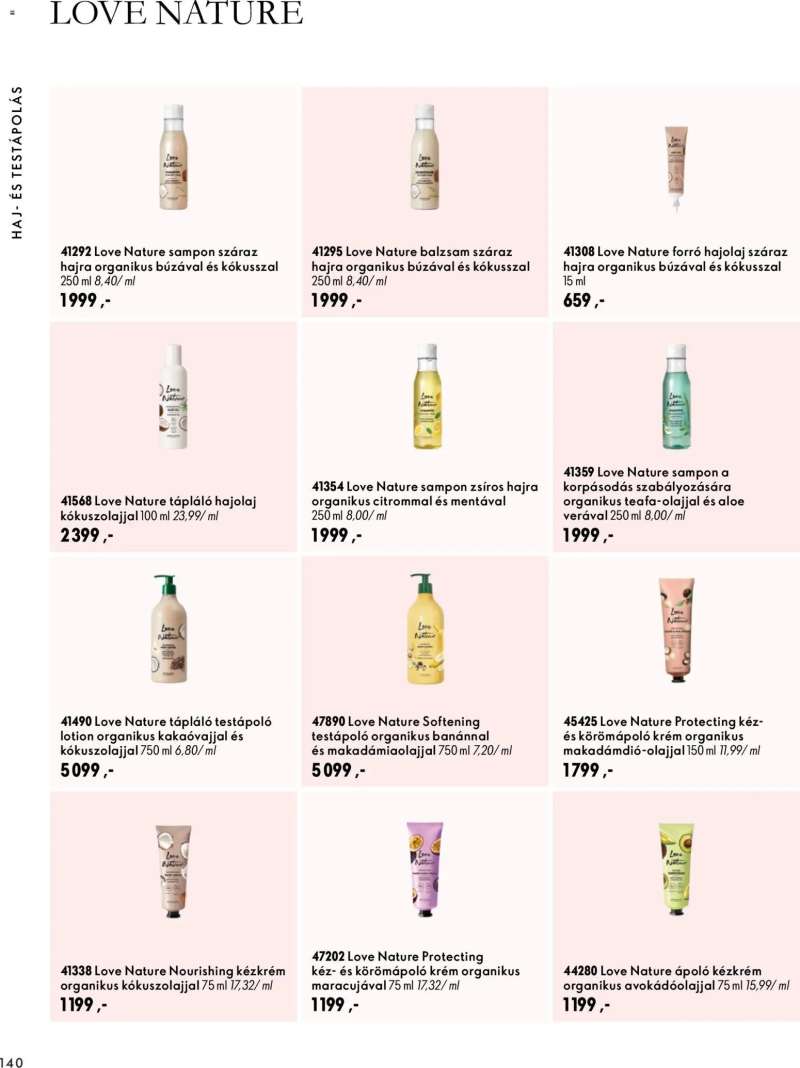 Oriflame Oriflame katalógus 2026/14 140 oldal