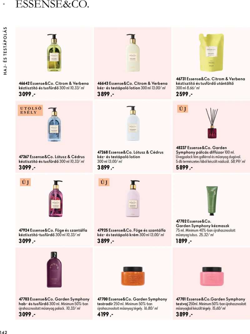 Oriflame Oriflame katalógus 2026/14 142 oldal