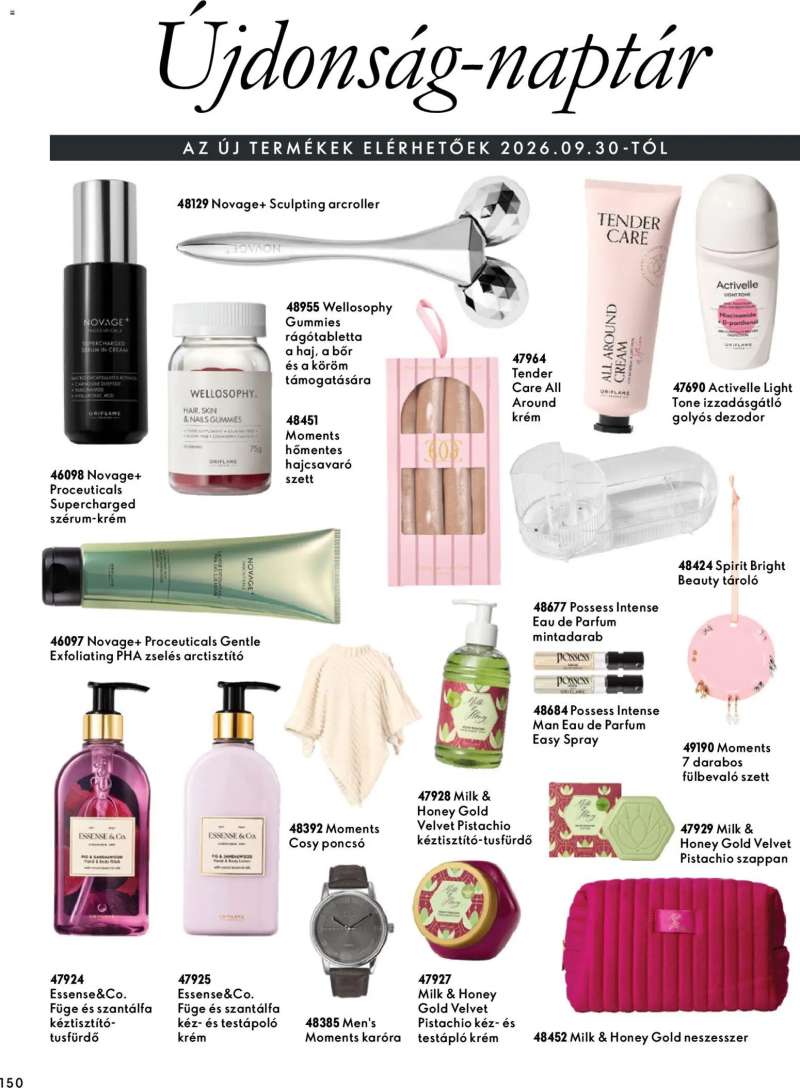 Oriflame Oriflame katalógus 2026/14 150 oldal