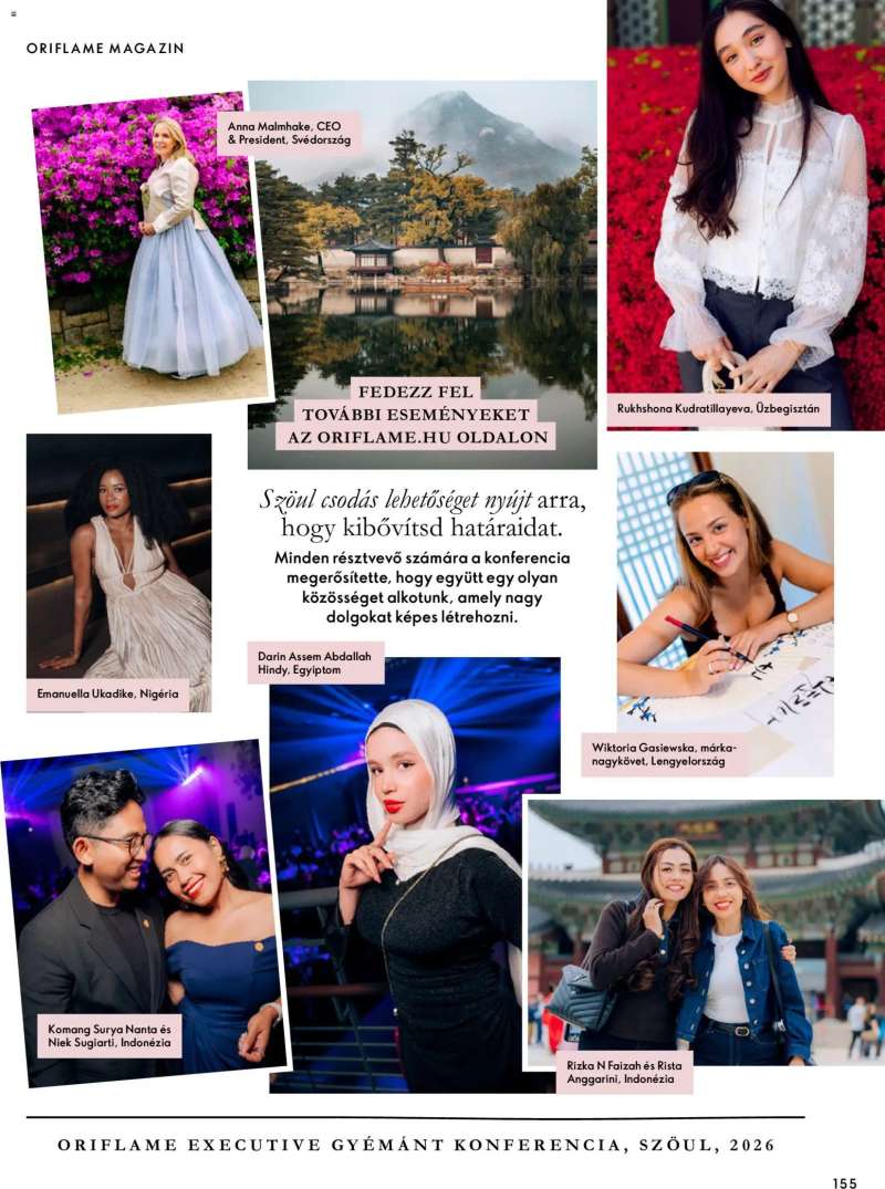Oriflame Oriflame katalógus 2026/14 155 oldal