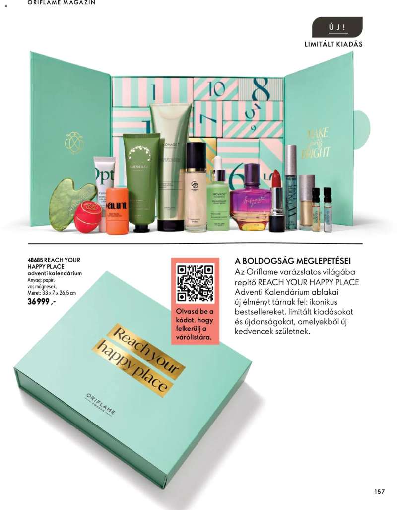 Oriflame Oriflame katalógus 2026/14 157 oldal