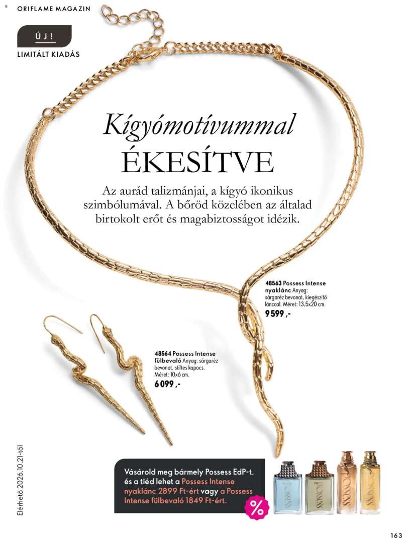 Oriflame Oriflame katalógus 2026/14 163 oldal