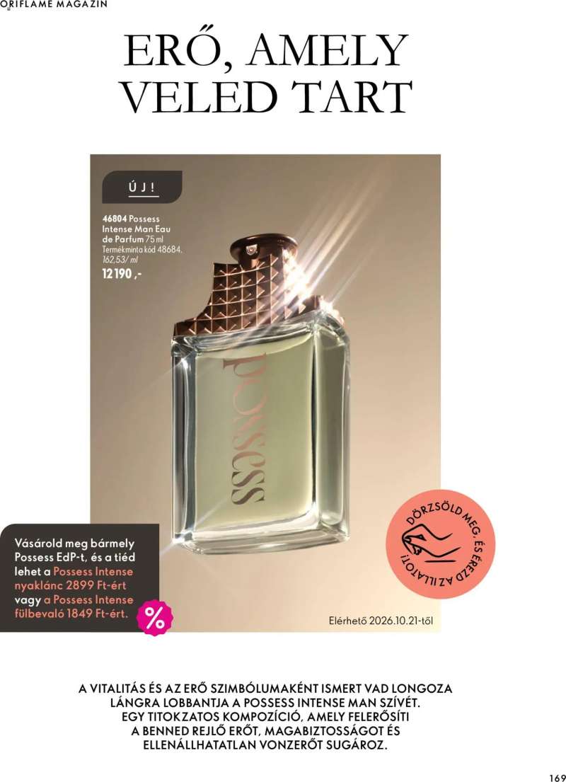 Oriflame Oriflame katalógus 2026/14 169 oldal