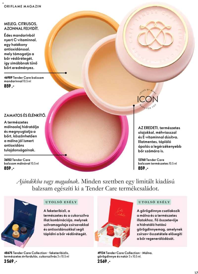Oriflame Oriflame katalógus 2026/14 17 oldal