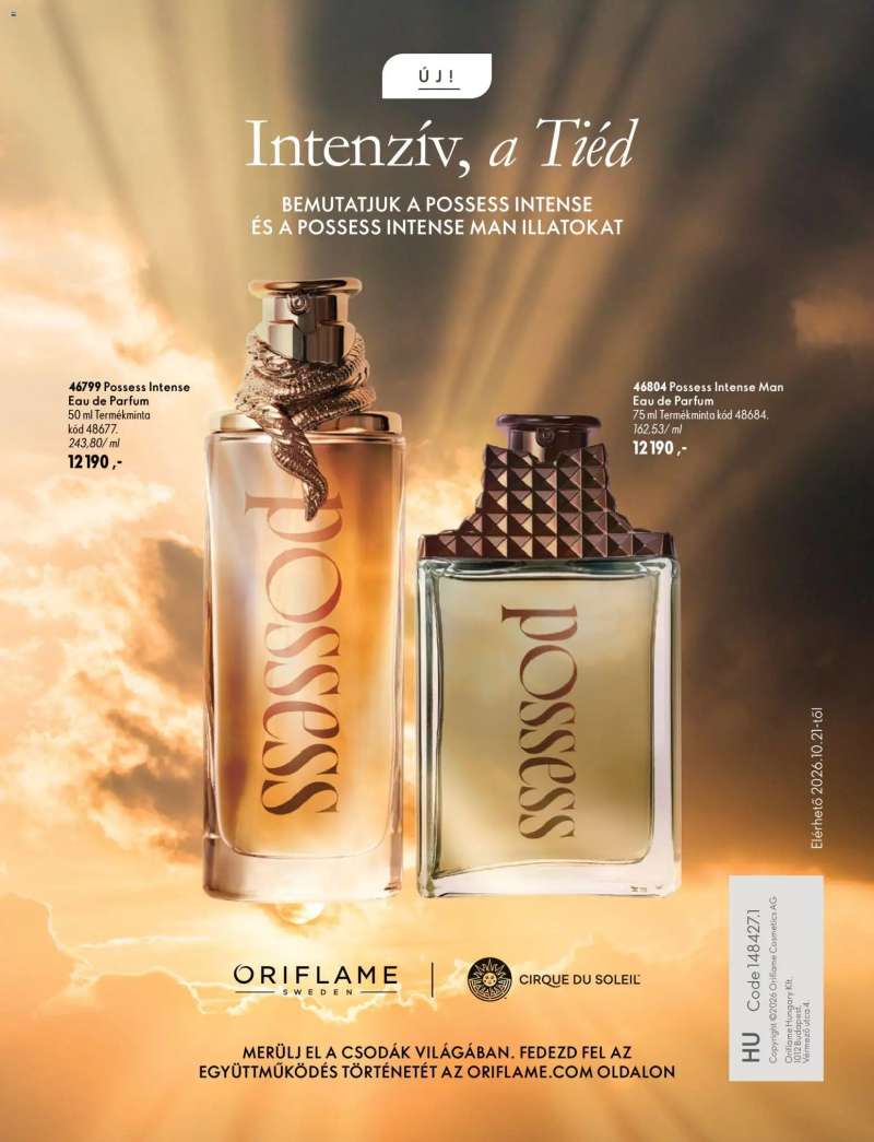 Oriflame Oriflame katalógus 2026/14 172 oldal